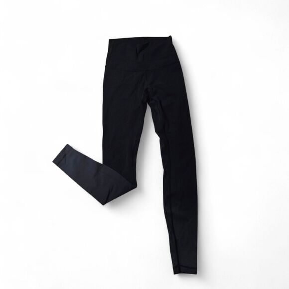 Lululemon Wunder Under High-Rise Black/Grey Ombre Leggings - Picture 1 of 8